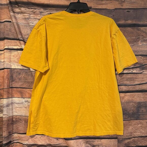 Midwestern State Women's XL Basketball T-Shirt SS Yellow Mustangs NCAA AAU Logo - Picture 5 of 7